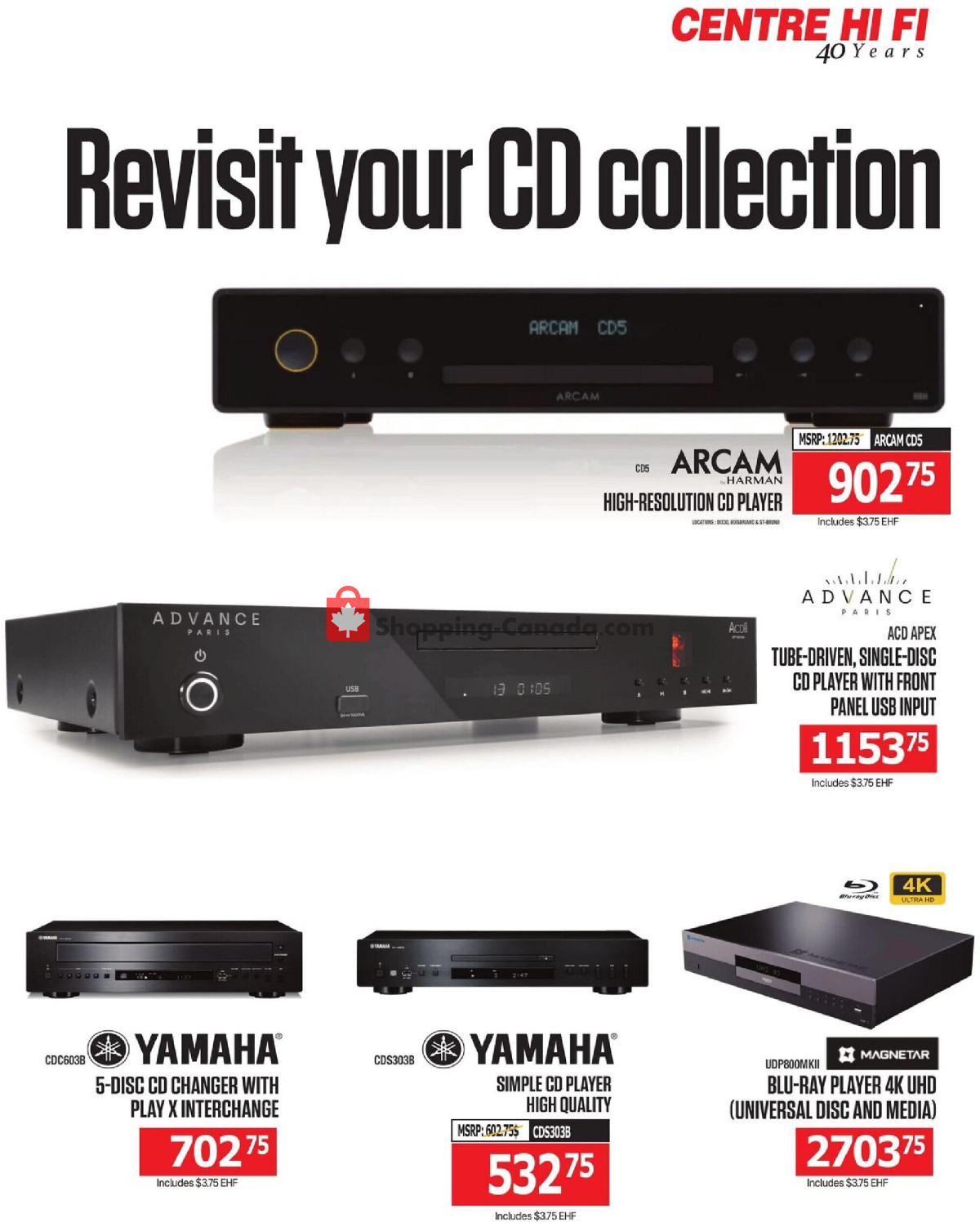 Centre Hi-Fi flyer from Friday September 25, 2026 to Thursday October 1, 2026 - page 69