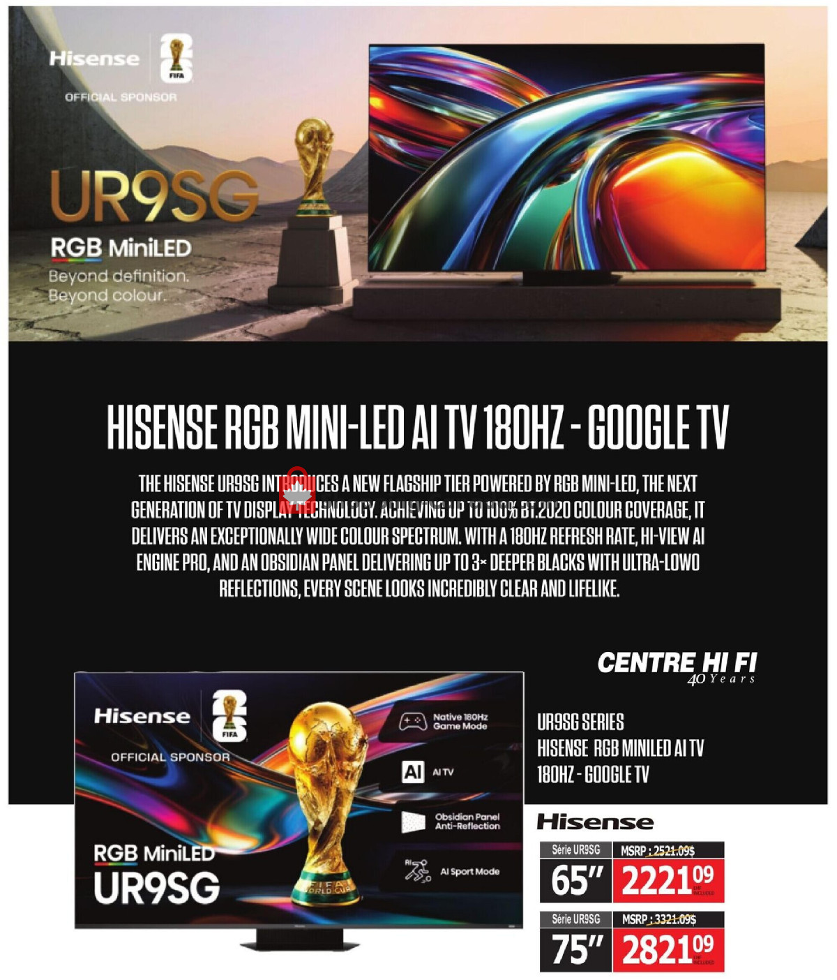 Centre Hi-Fi flyer from Friday September 4, 2026 to Thursday September 10, 2026 - page 25