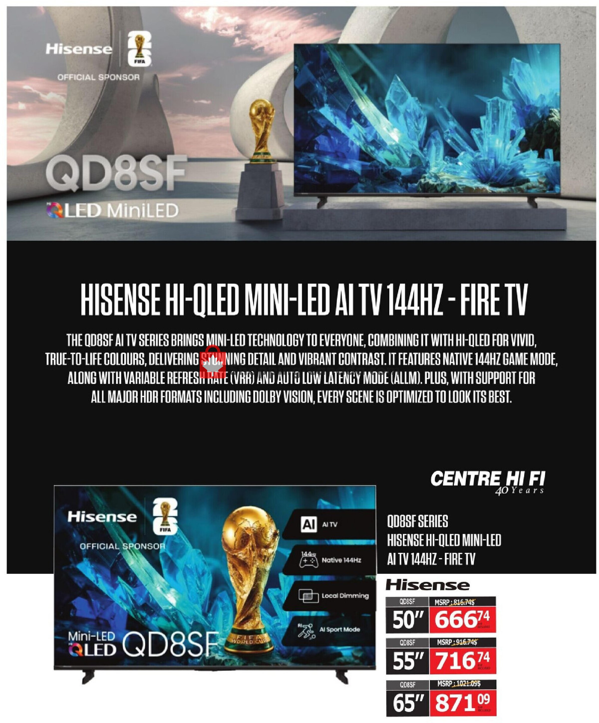 Centre Hi-Fi flyer from Friday September 4, 2026 to Thursday September 10, 2026 - page 26
