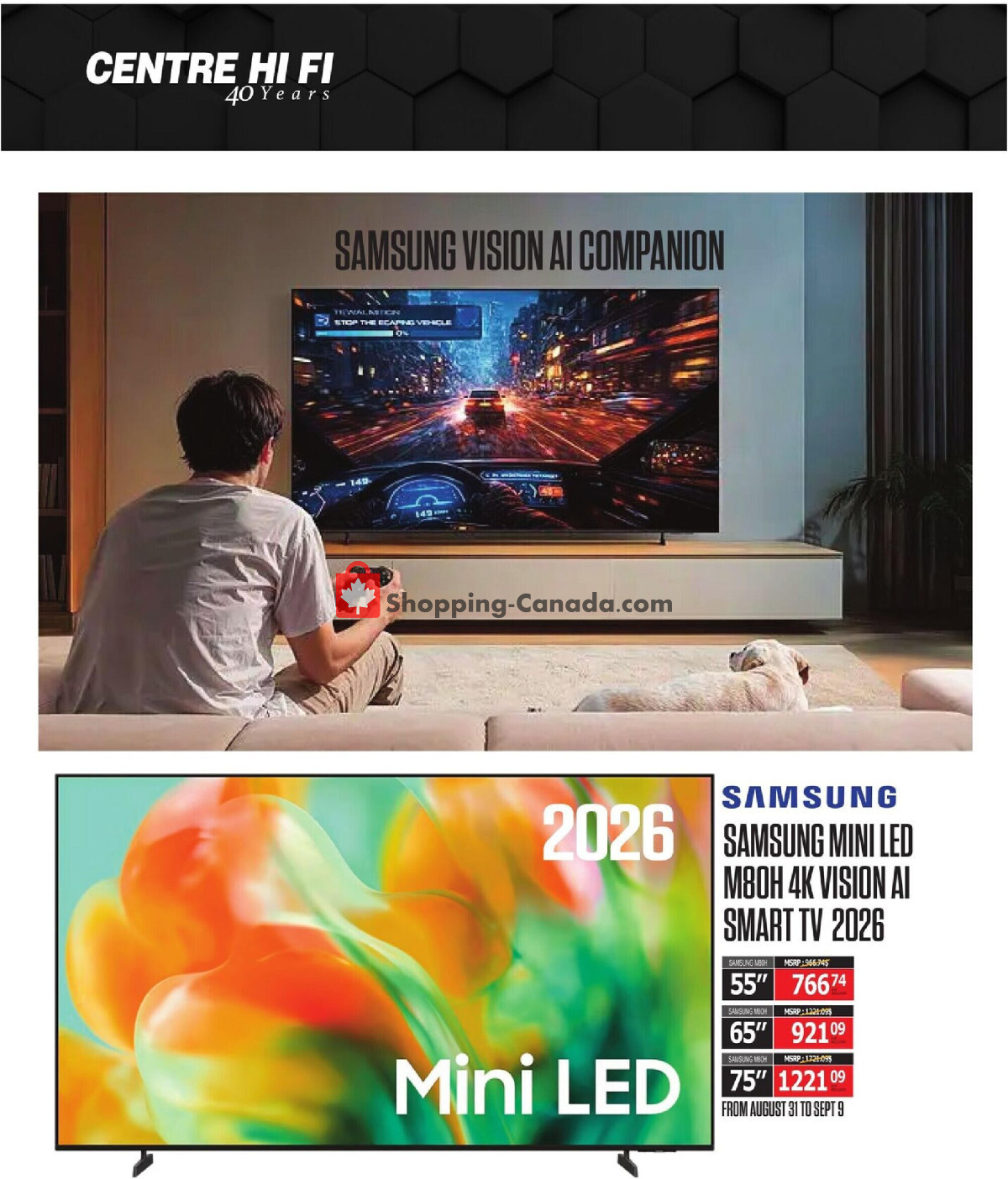 Centre Hi-Fi flyer from Friday September 4, 2026 to Thursday September 10, 2026 - page 4