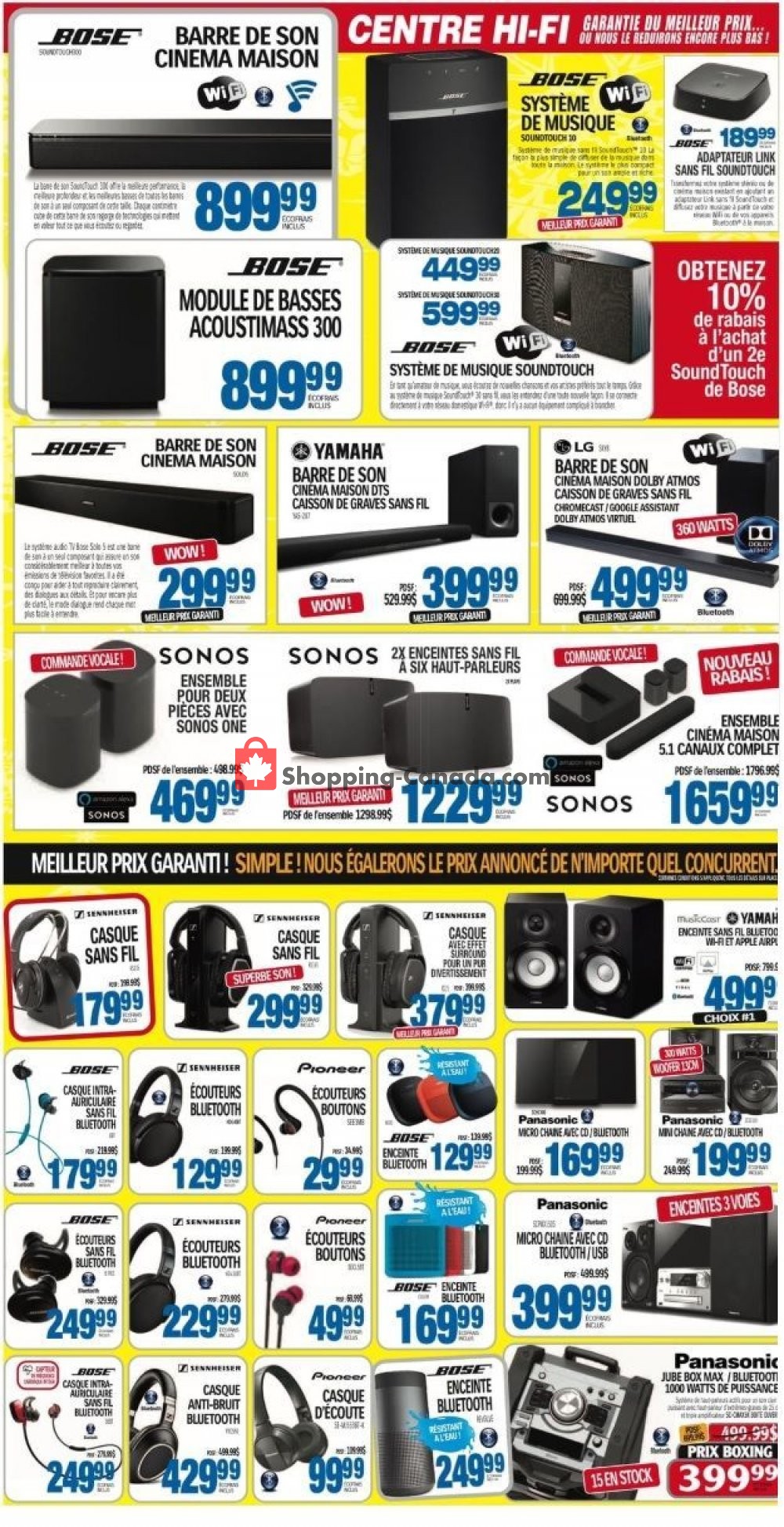 Centre Hi-Fi flyer from Friday October 19, 2018 to Thursday October 25, 2018 - page 2