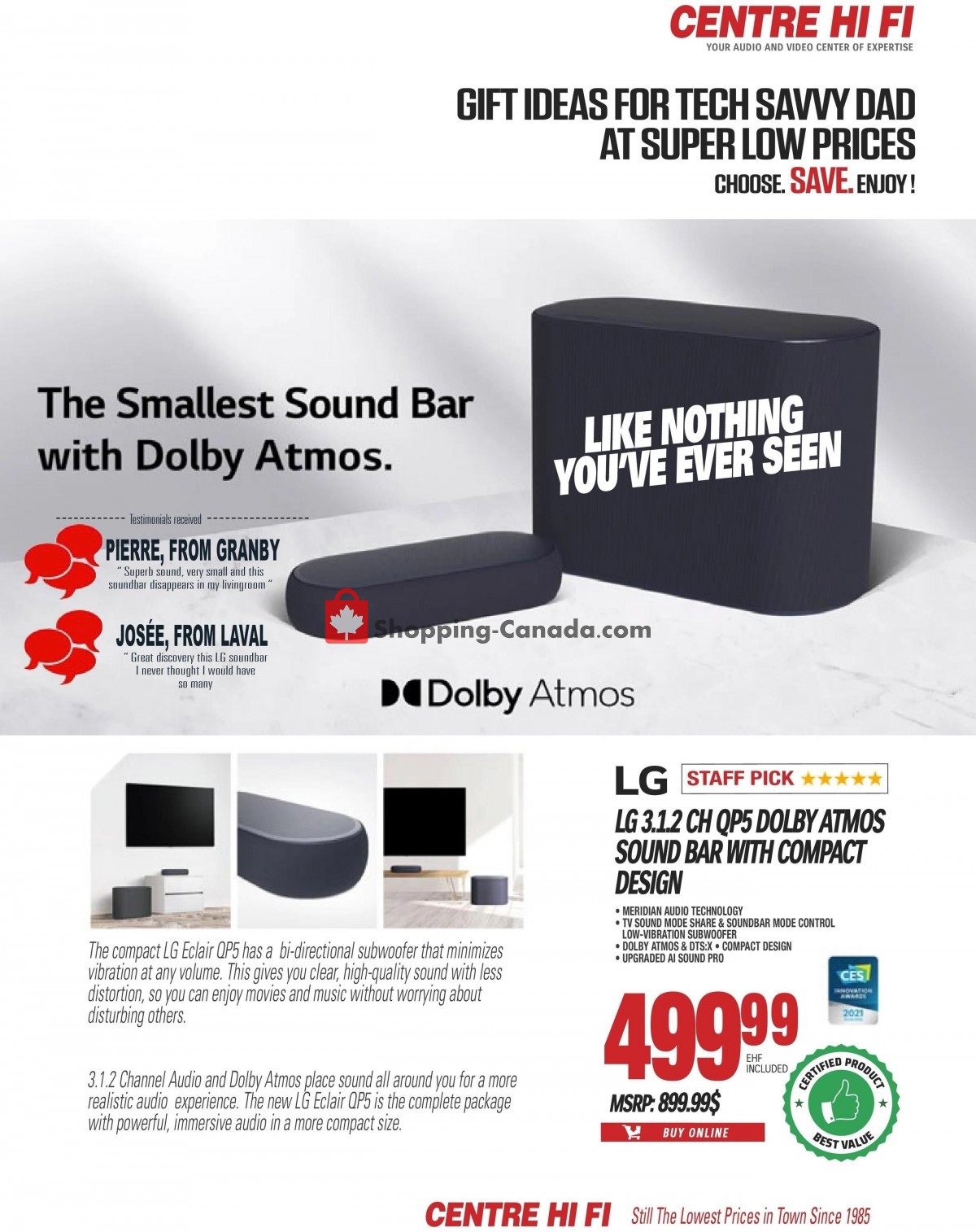 Centre Hi-Fi flyer from Friday June 10, 2022 to Thursday June 16, 2022 - page 7