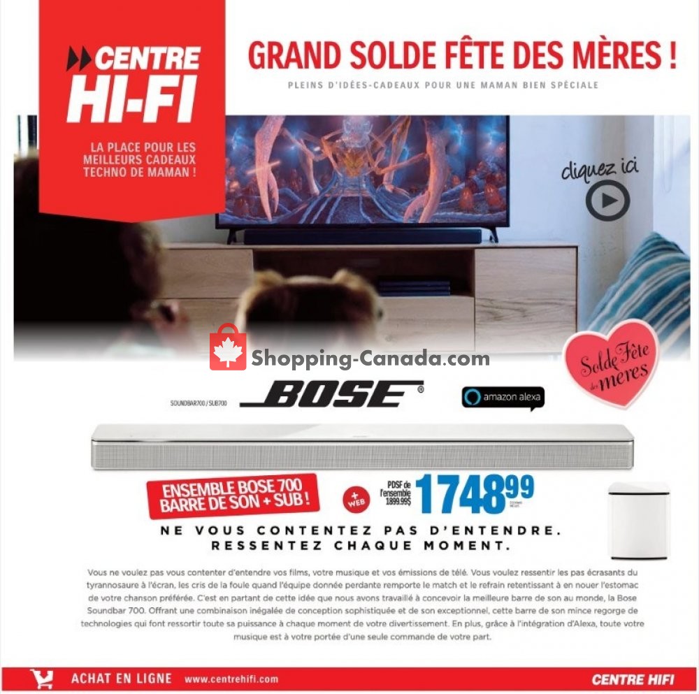 Centre Hi-Fi flyer from Friday May 3, 2019 to Thursday May 16, 2019 - page 12
