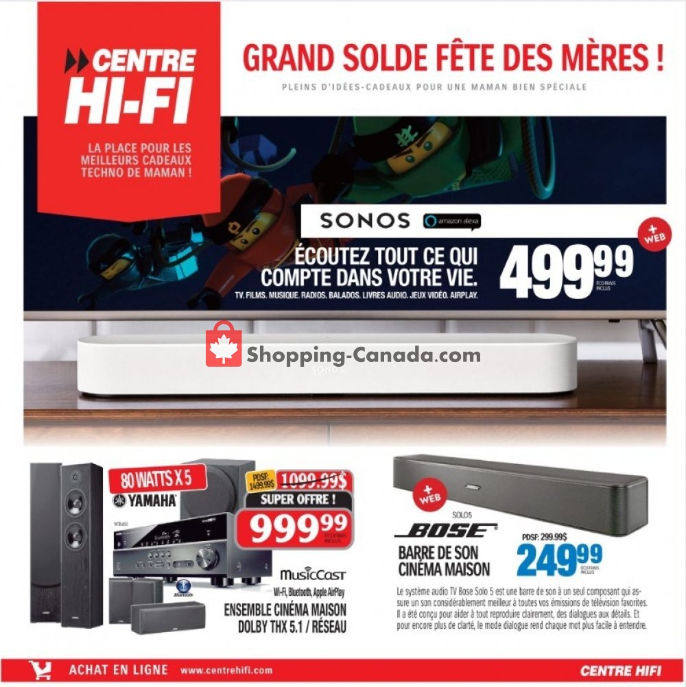 Centre Hi-Fi flyer from Friday May 3, 2019 to Thursday May 16, 2019 - page 13