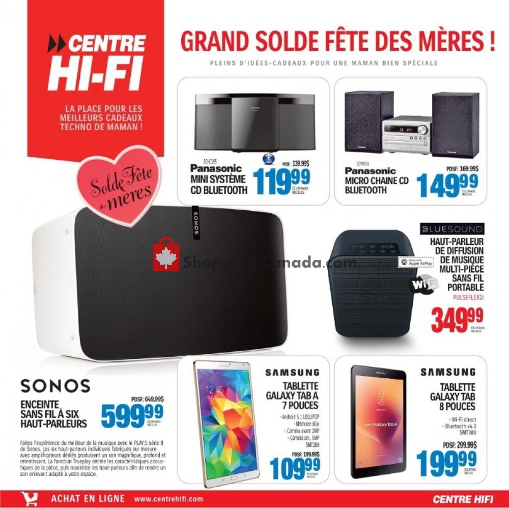 Centre Hi-Fi flyer from Friday May 3, 2019 to Thursday May 16, 2019 - page 4