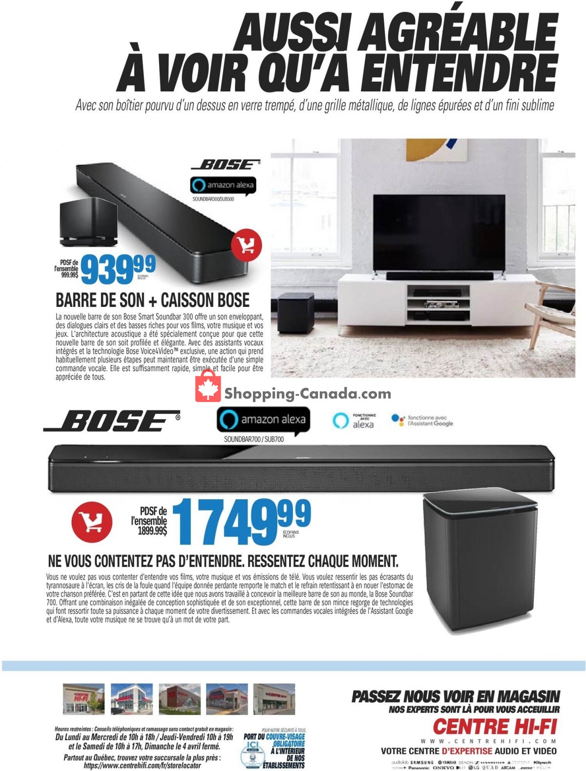 Centre Hi-Fi flyer from Thursday April 1, 2021 to Thursday April 8, 2021 - page 18