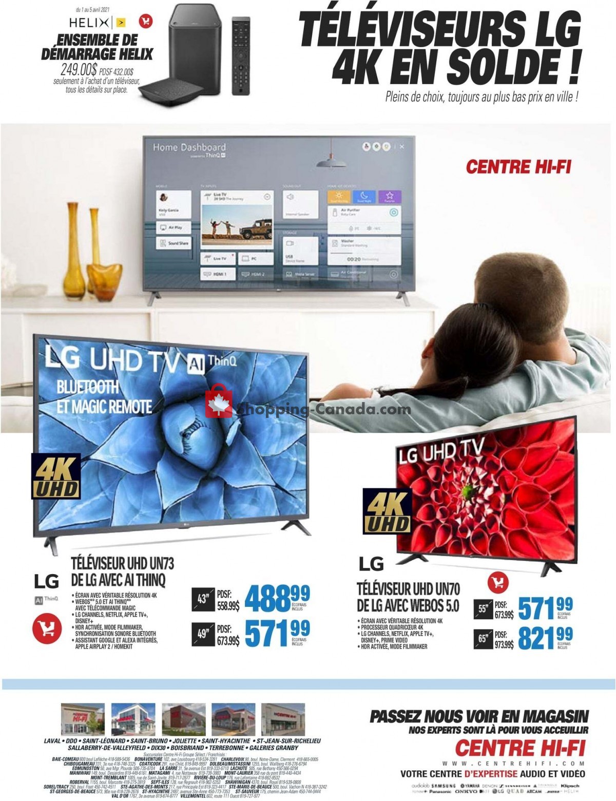 Centre Hi-Fi flyer from Thursday April 1, 2021 to Thursday April 8, 2021 - page 9
