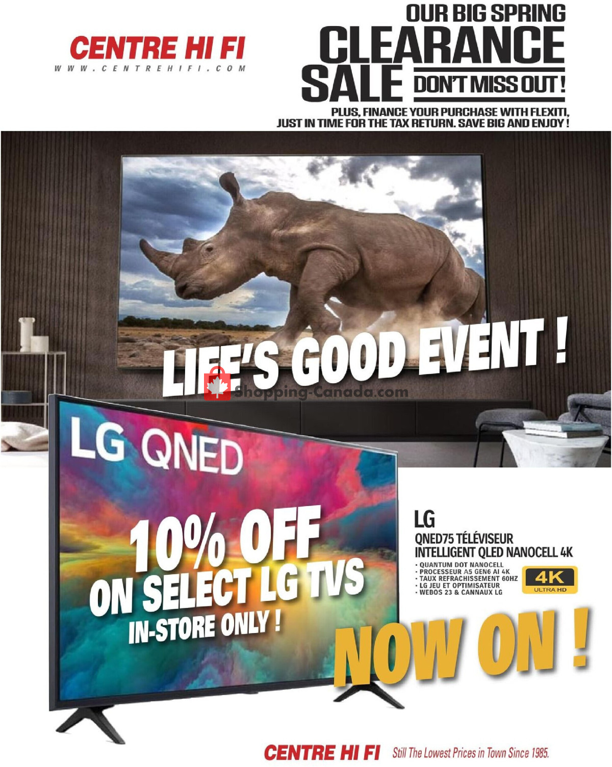 Centre Hi-Fi flyer from Friday April 19, 2024 to Thursday April 25, 2024 - page 12