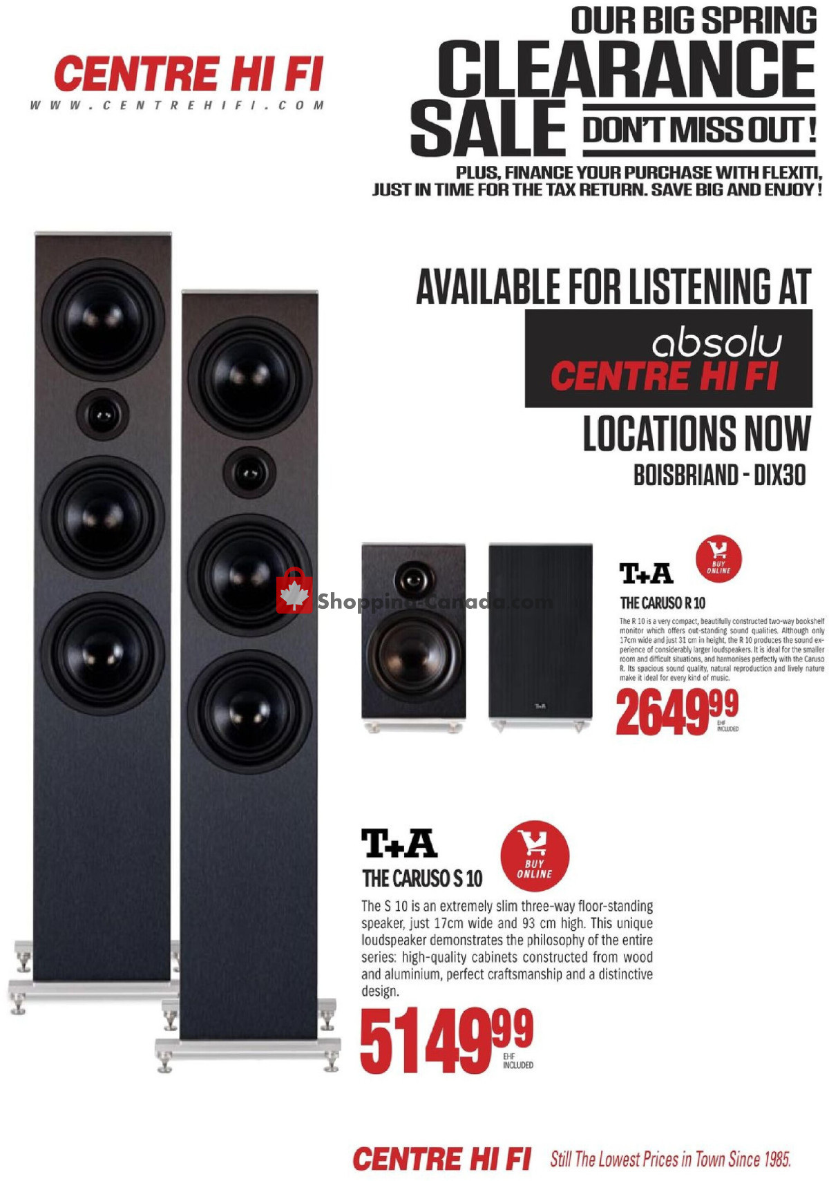 Centre Hi-Fi flyer from Friday April 19, 2024 to Thursday April 25, 2024 - page 23