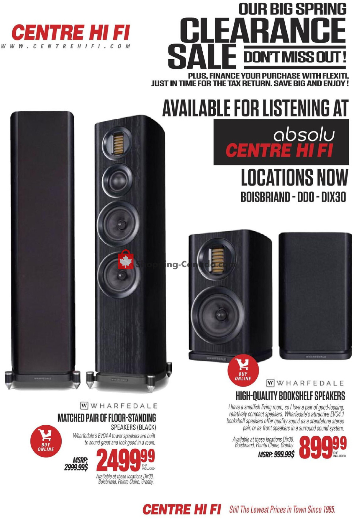 Centre Hi-Fi flyer from Friday April 19, 2024 to Thursday April 25, 2024 - page 26