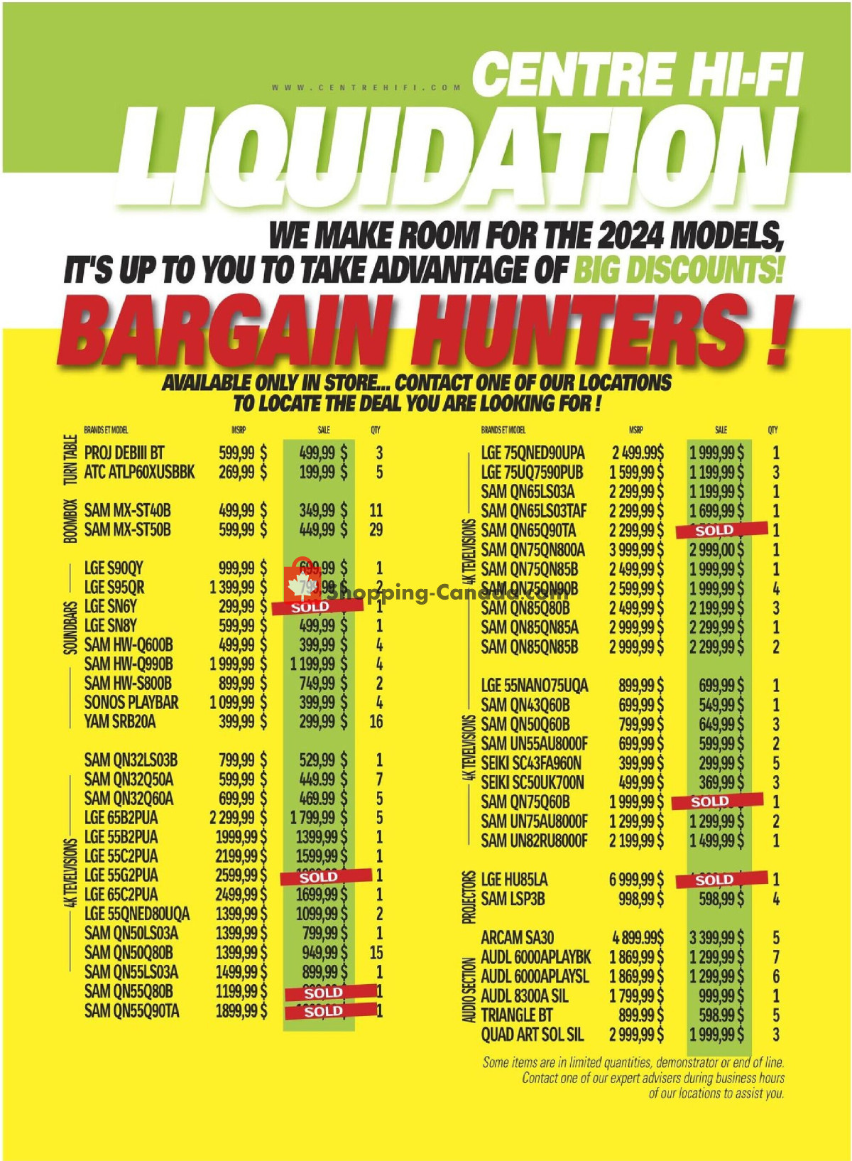 Centre Hi-Fi flyer from Friday April 19, 2024 to Thursday April 25, 2024 - page 4