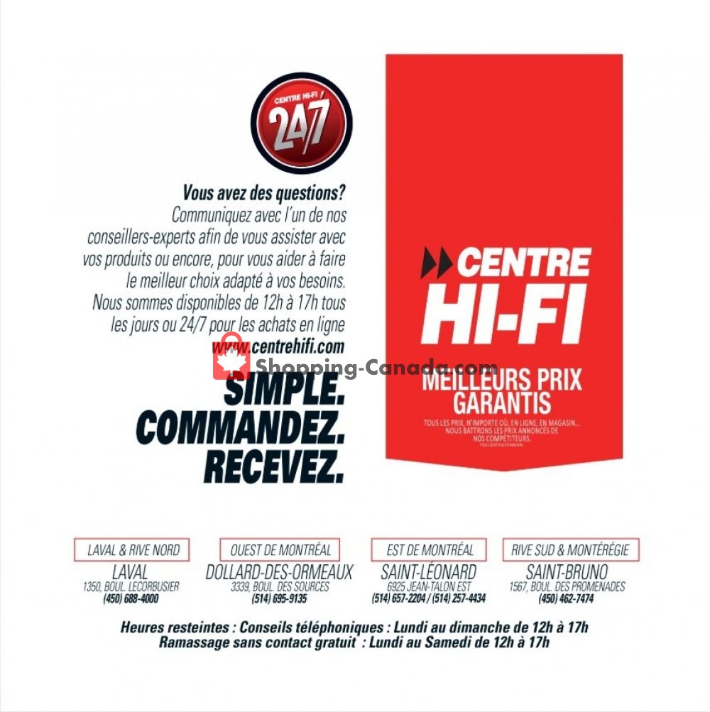 Centre Hi-Fi flyer from Friday April 24, 2020 to Thursday April 30, 2020 - page 23