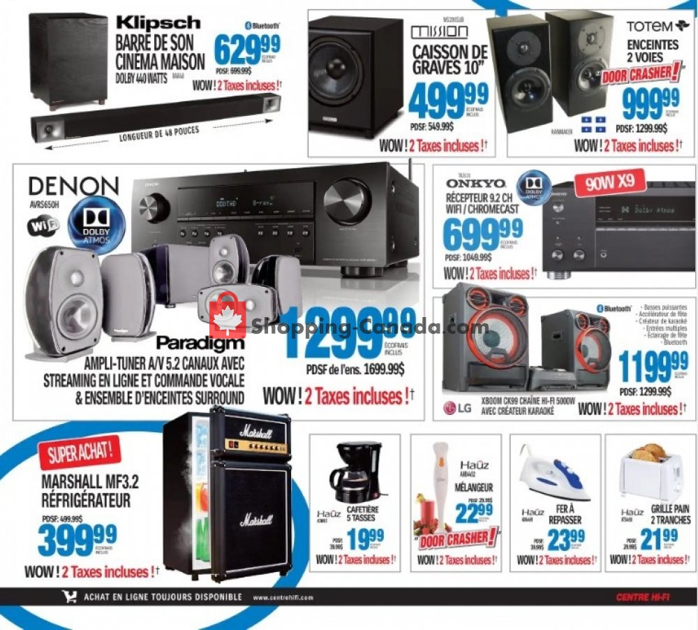 Centre Hi-Fi flyer from Friday January 31, 2020 to Thursday February 6, 2020 - page 2