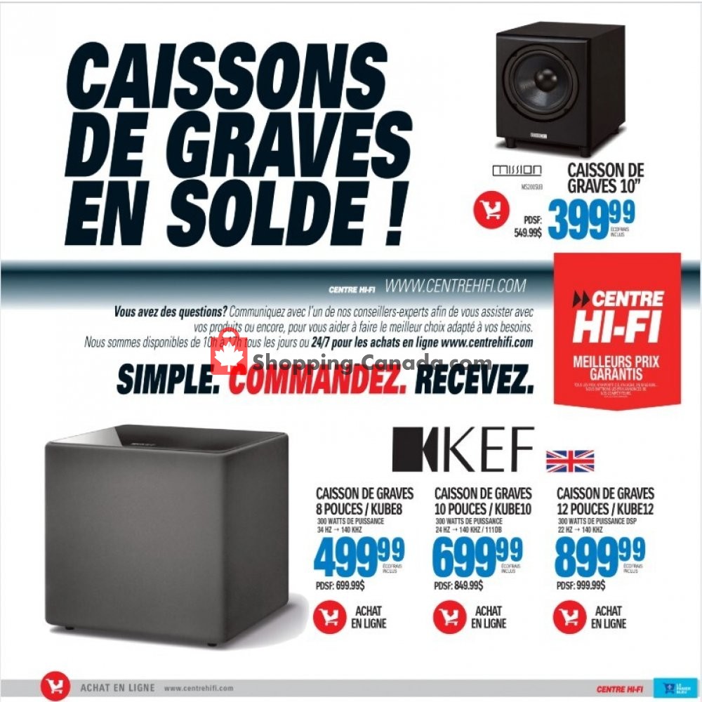 Centre Hi-Fi flyer from Friday July 31, 2020 to Thursday August 6, 2020 - page 22