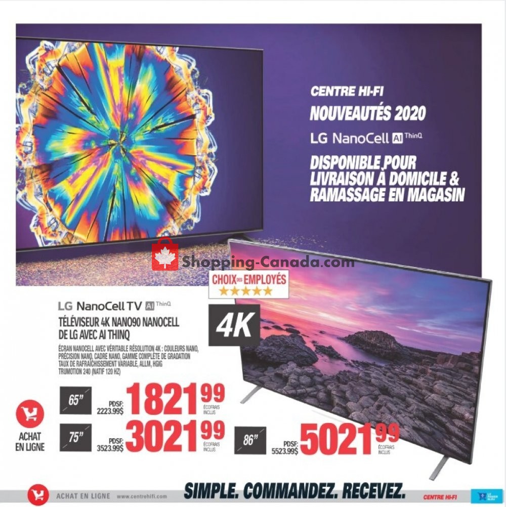 Centre Hi-Fi flyer from Friday July 31, 2020 to Thursday August 6, 2020 - page 36