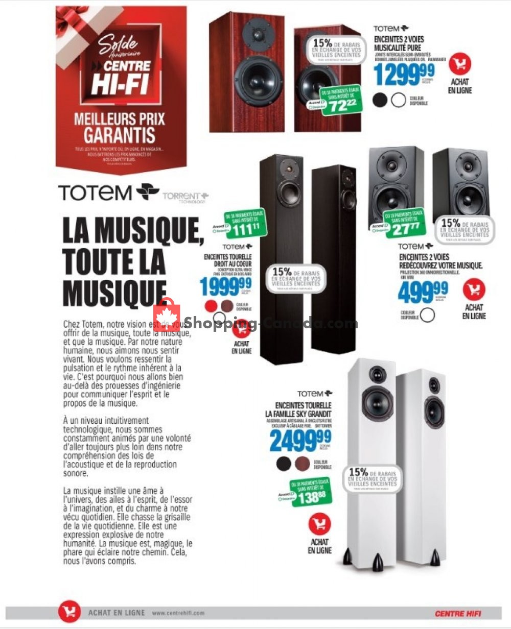 Centre Hi-Fi flyer from Friday October 4, 2019 to Thursday October 10, 2019 - page 13