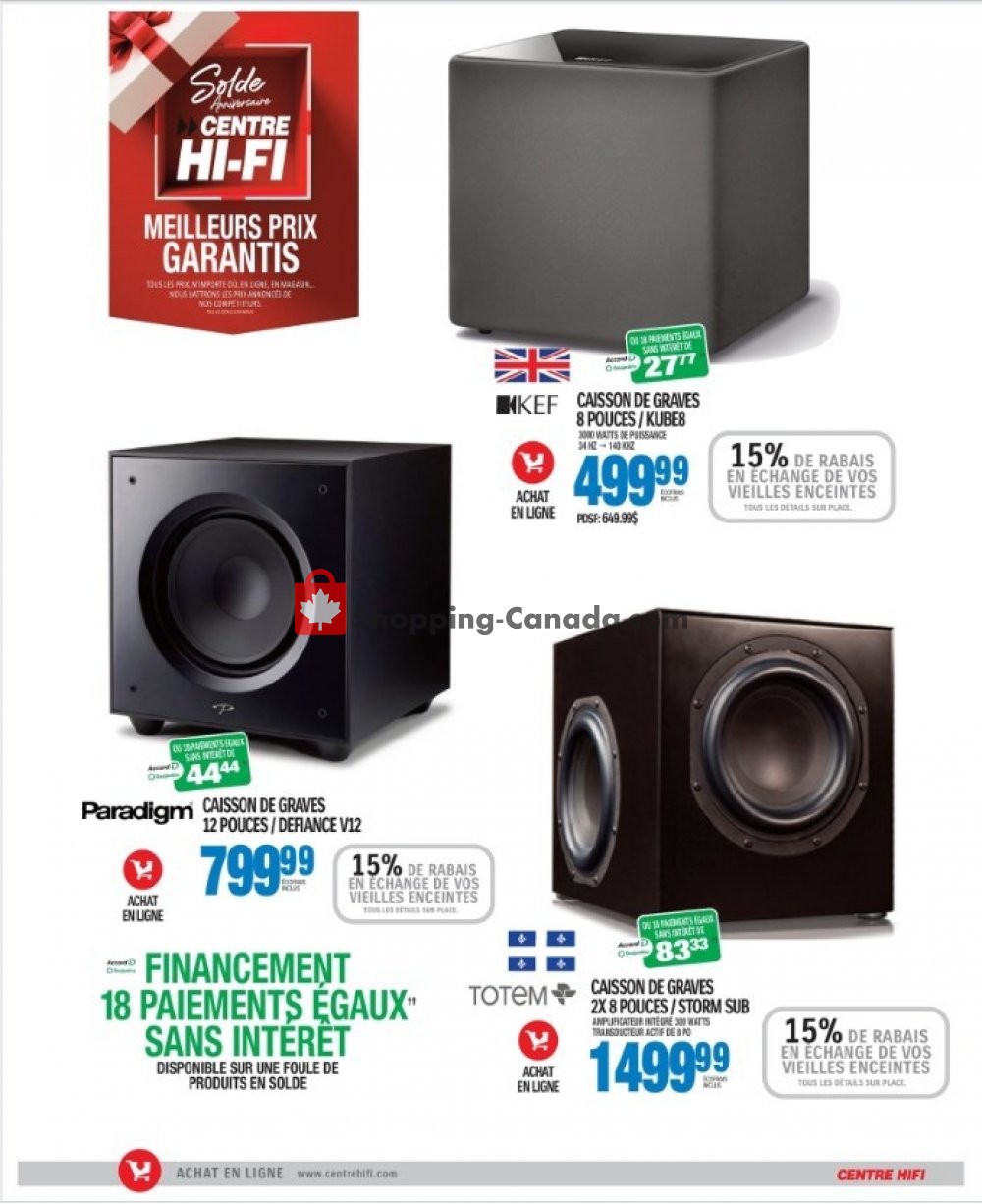 Centre Hi-Fi flyer from Friday October 4, 2019 to Thursday October 10, 2019 - page 14