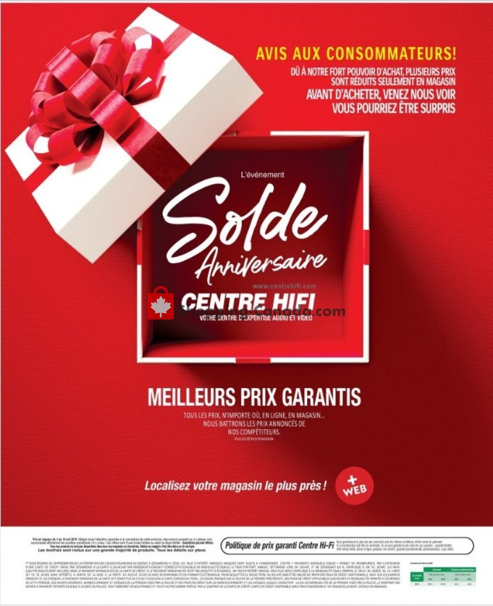 Centre Hi-Fi flyer from Friday October 4, 2019 to Thursday October 10, 2019 - page 20