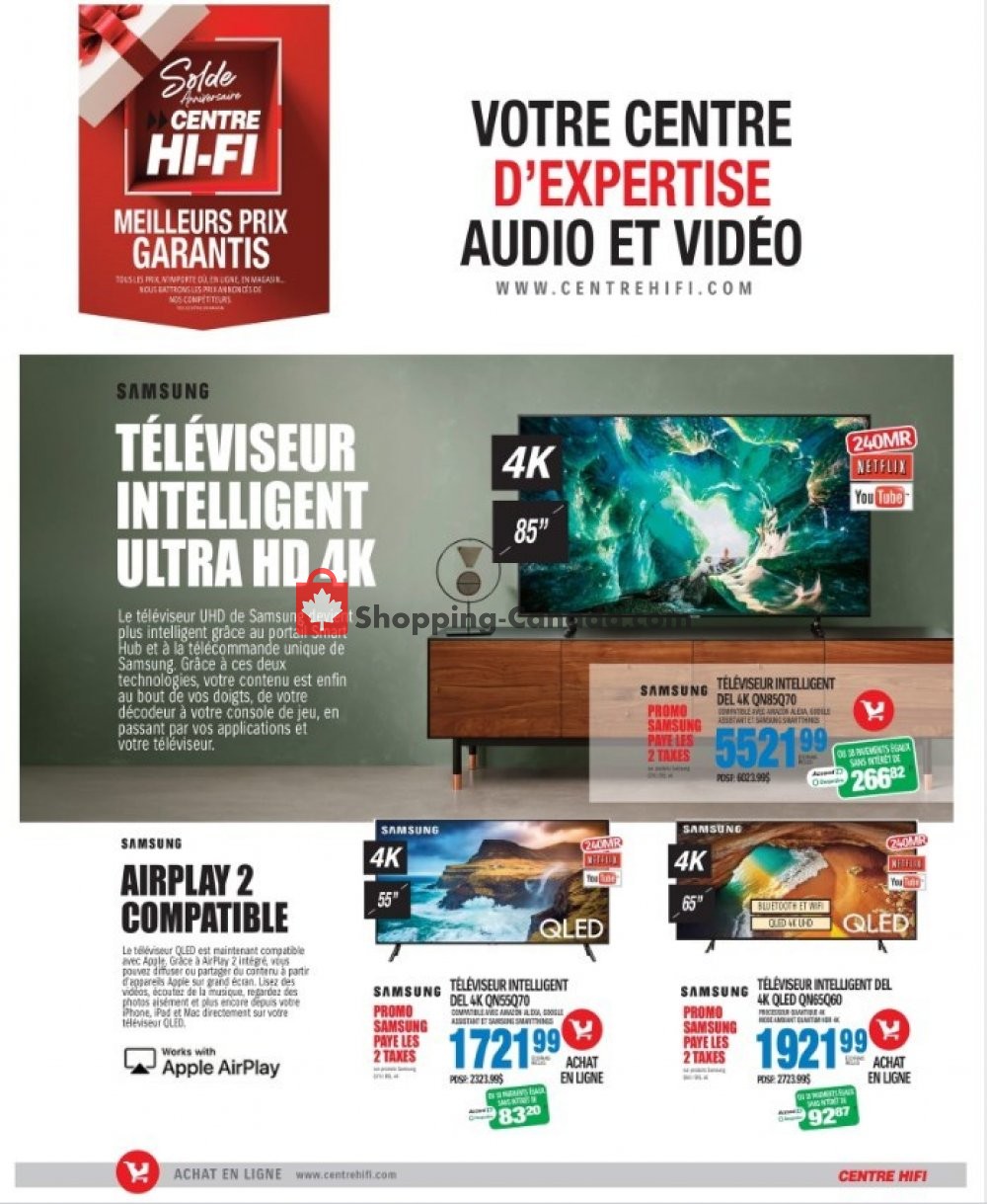 Centre Hi-Fi flyer from Friday October 4, 2019 to Thursday October 10, 2019 - page 4