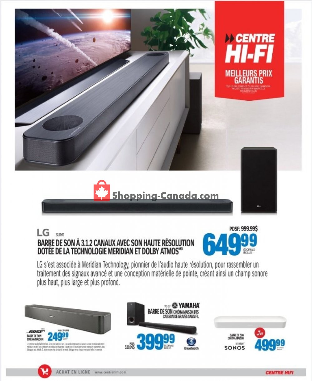 Centre Hi-Fi flyer from Friday September 13, 2019 to Thursday September 19, 2019 - page 10