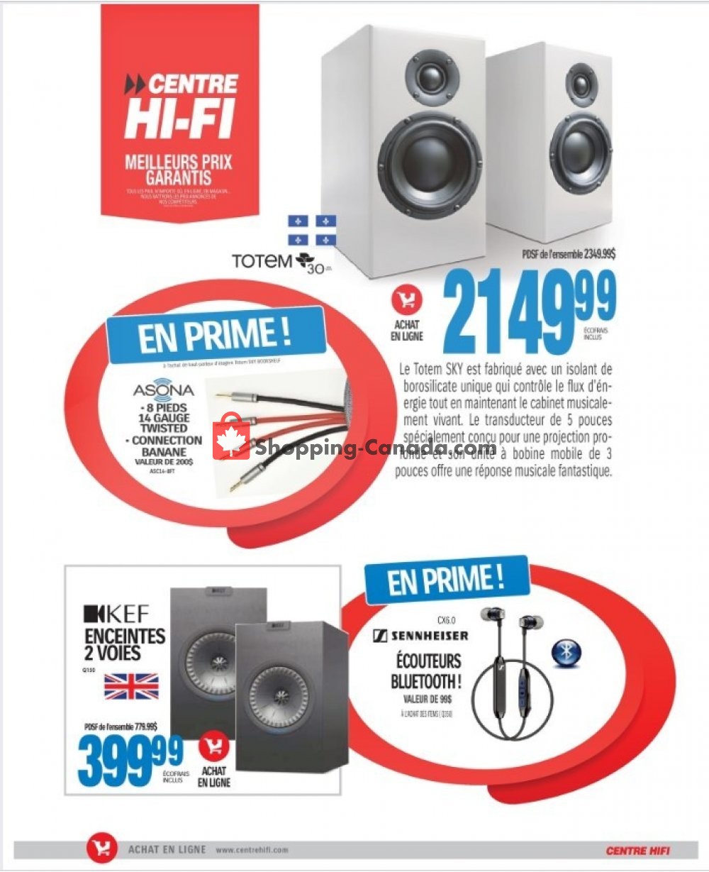 Centre Hi-Fi flyer from Friday September 13, 2019 to Thursday September 19, 2019 - page 12