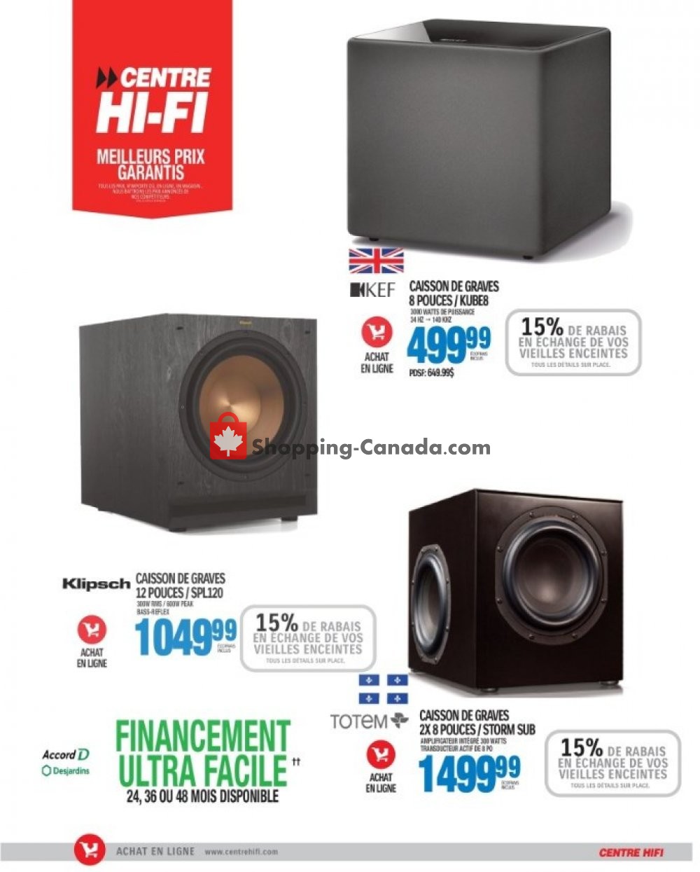 Centre Hi-Fi flyer from Friday September 13, 2019 to Thursday September 19, 2019 - page 15