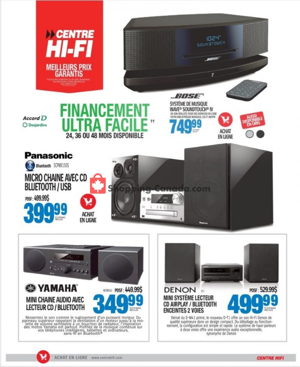 Centre Hi-Fi flyer from Friday September 13, 2019 to Thursday September 19, 2019 - page 16