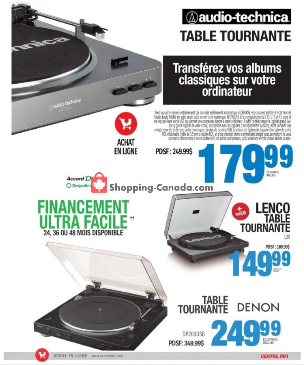 Centre Hi-Fi flyer from Friday September 13, 2019 to Thursday September 19, 2019 - page 19