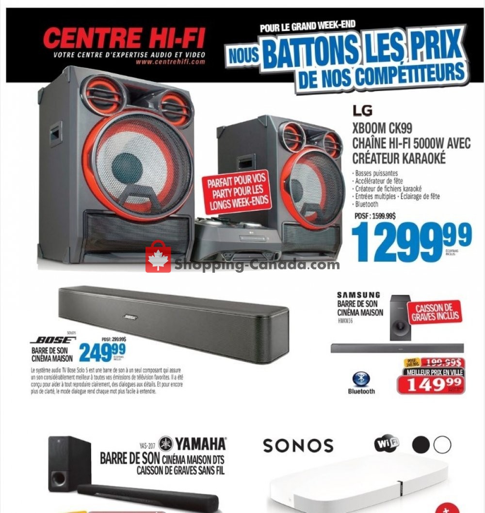 Centre Hi-Fi flyer from Friday June 21, 2019 to Thursday July 4, 2019 - page 13