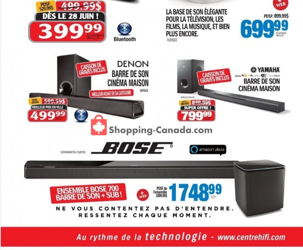 Centre Hi-Fi flyer from Friday June 21, 2019 to Thursday July 4, 2019 - page 14