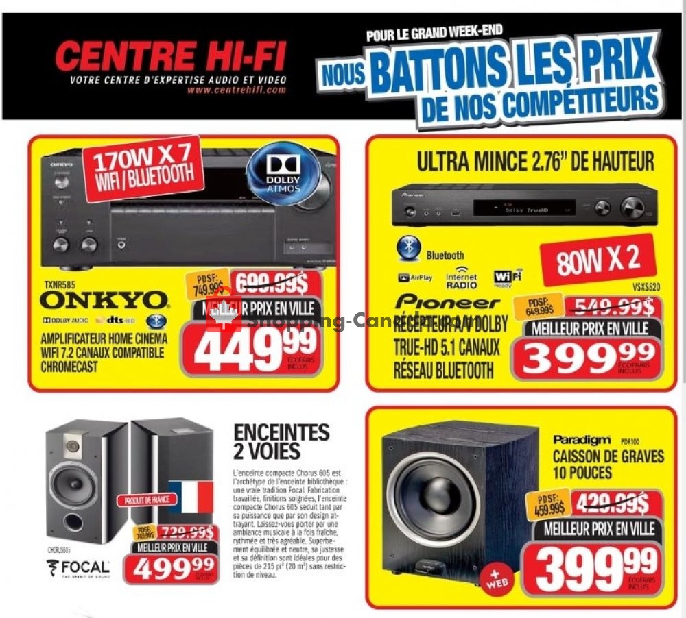 Centre Hi-Fi flyer from Friday June 21, 2019 to Thursday July 4, 2019 - page 17