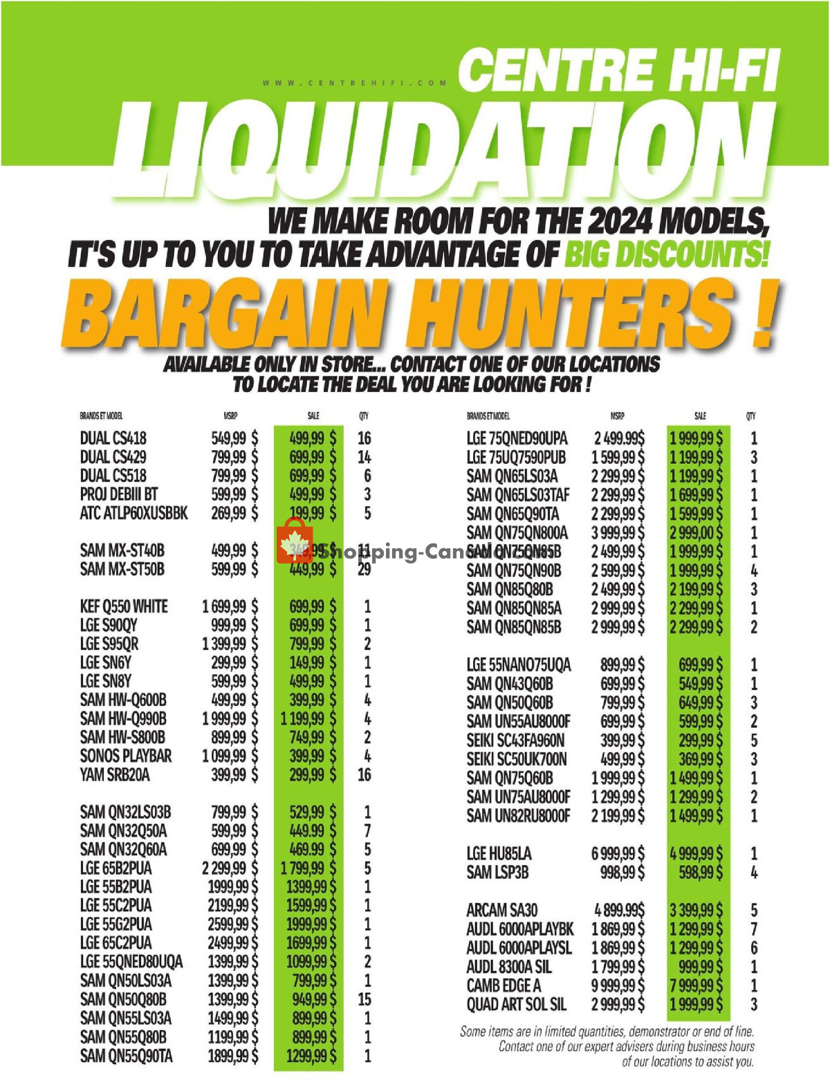 Centre Hi-Fi flyer from Friday April 5, 2024 to Thursday April 11, 2024 - page 4