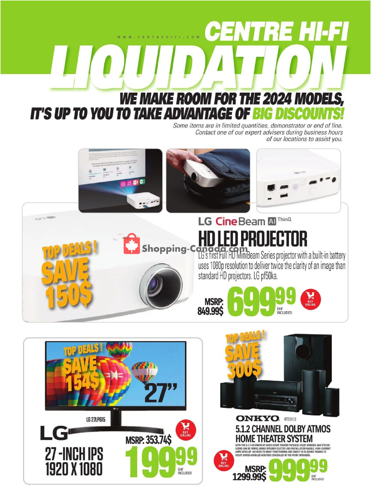 Centre Hi-Fi flyer from Friday April 5, 2024 to Thursday April 11, 2024 - page 6