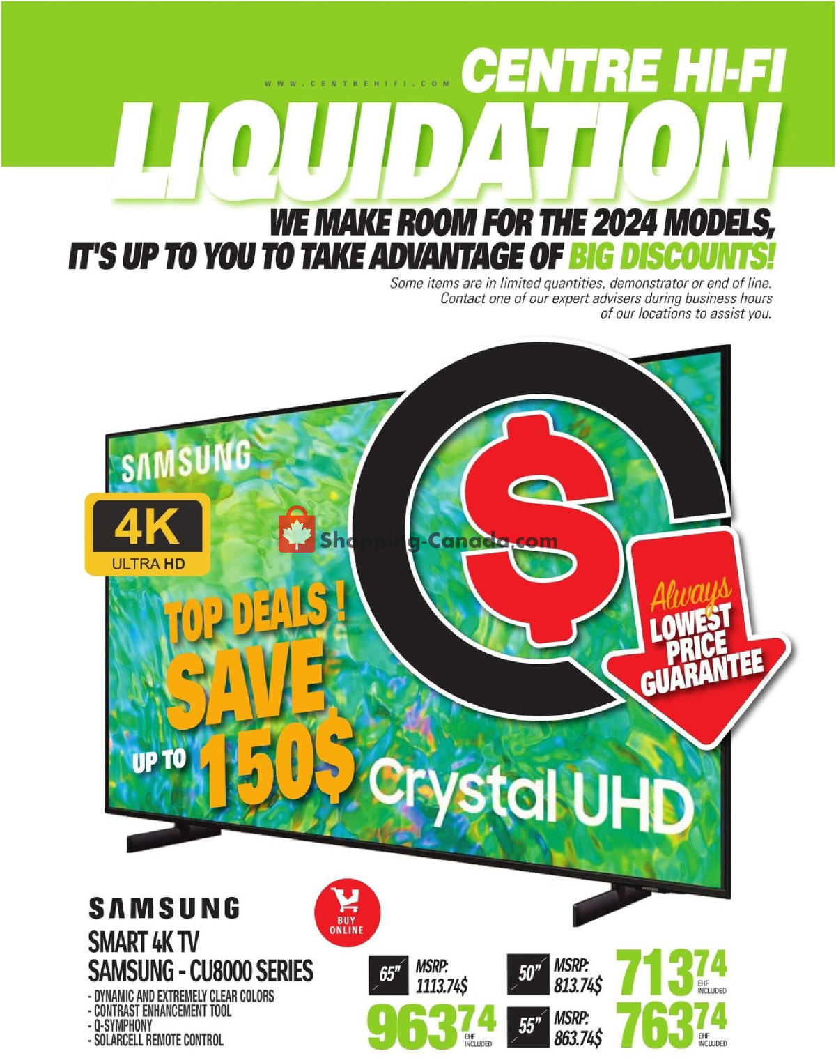 Centre Hi-Fi flyer from Friday April 5, 2024 to Thursday April 11, 2024 - page 8