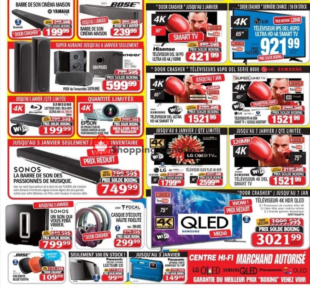 Centre Hi-Fi flyer from Friday December 28, 2018 to Thursday January 3, 2019 - page 2