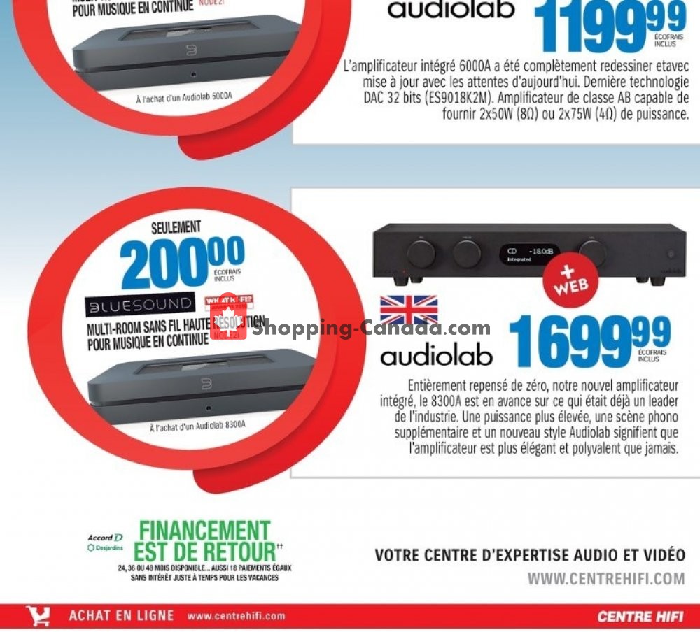 Centre Hi-Fi flyer from Friday August 9, 2019 to Thursday August 15, 2019 - page 22