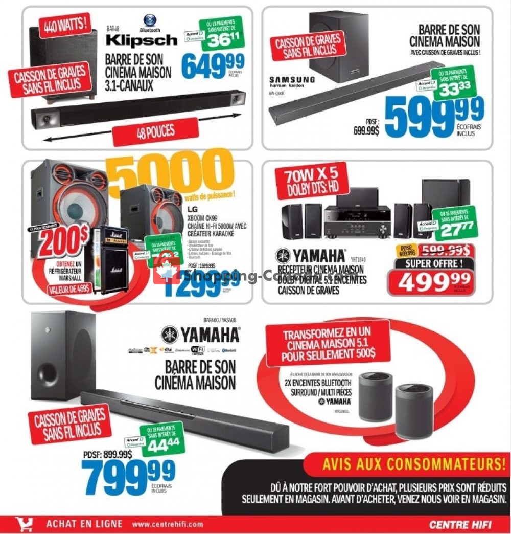 Centre Hi-Fi flyer from Friday August 9, 2019 to Thursday August 15, 2019 - page 6
