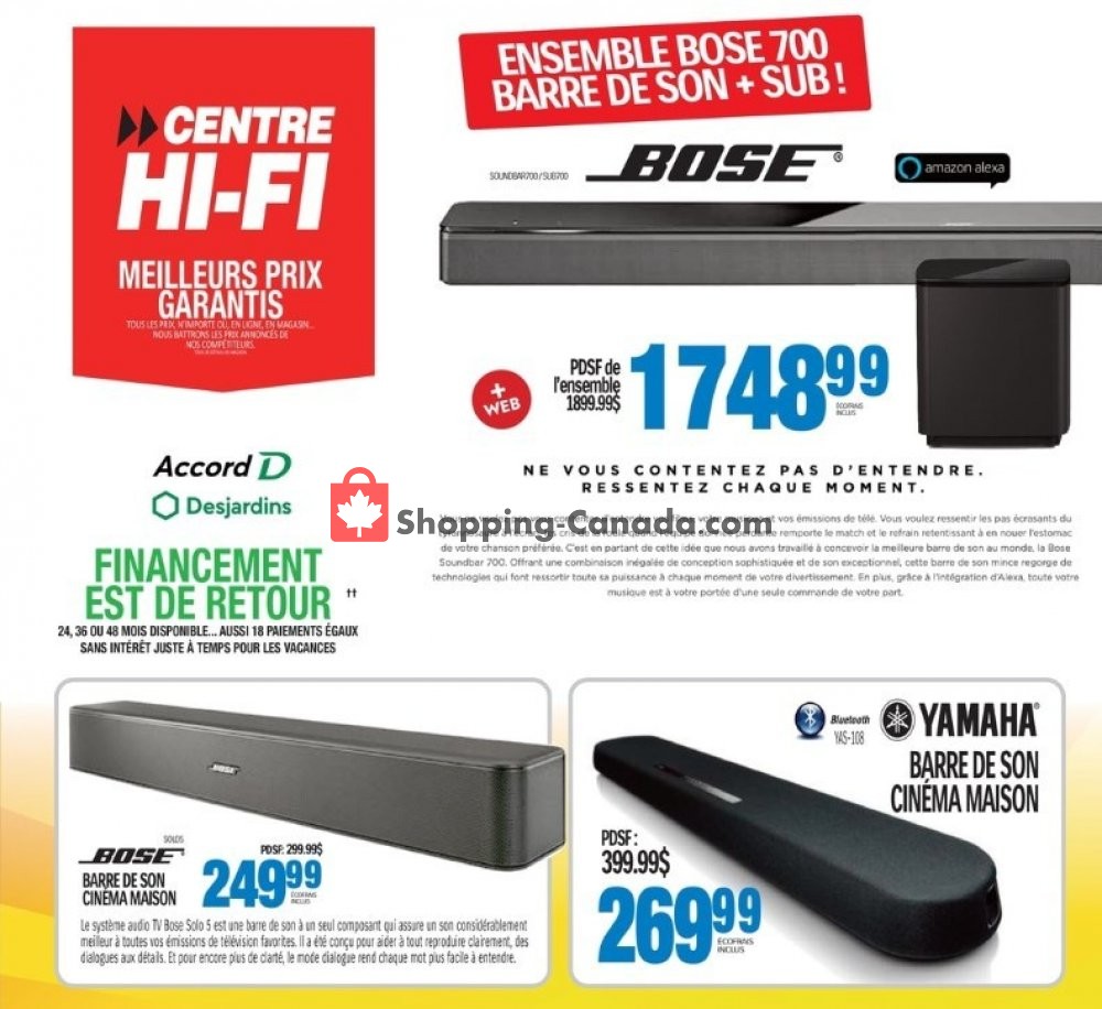 Centre Hi-Fi flyer from Friday July 19, 2019 to Thursday July 25, 2019 - page 13