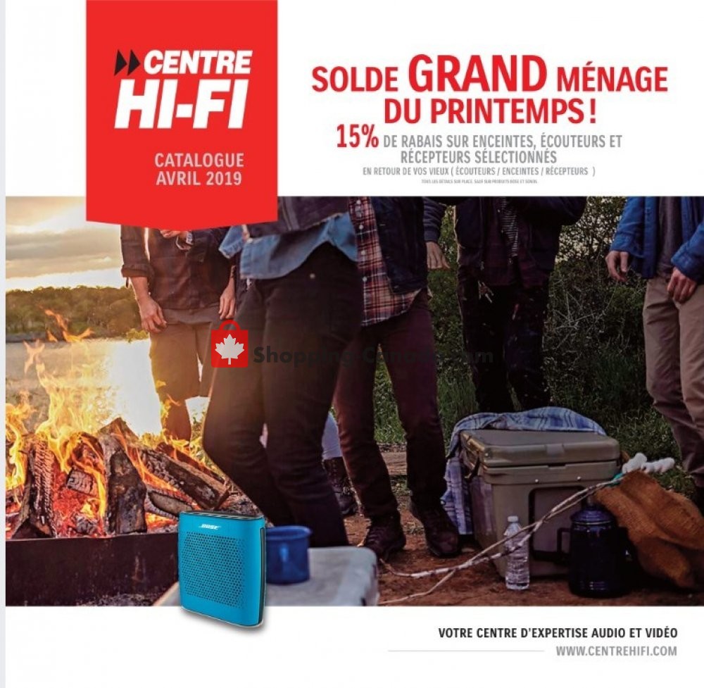 Centre Hi-Fi flyer from Friday April 12, 2019 to Thursday April 18, 2019 - page 1