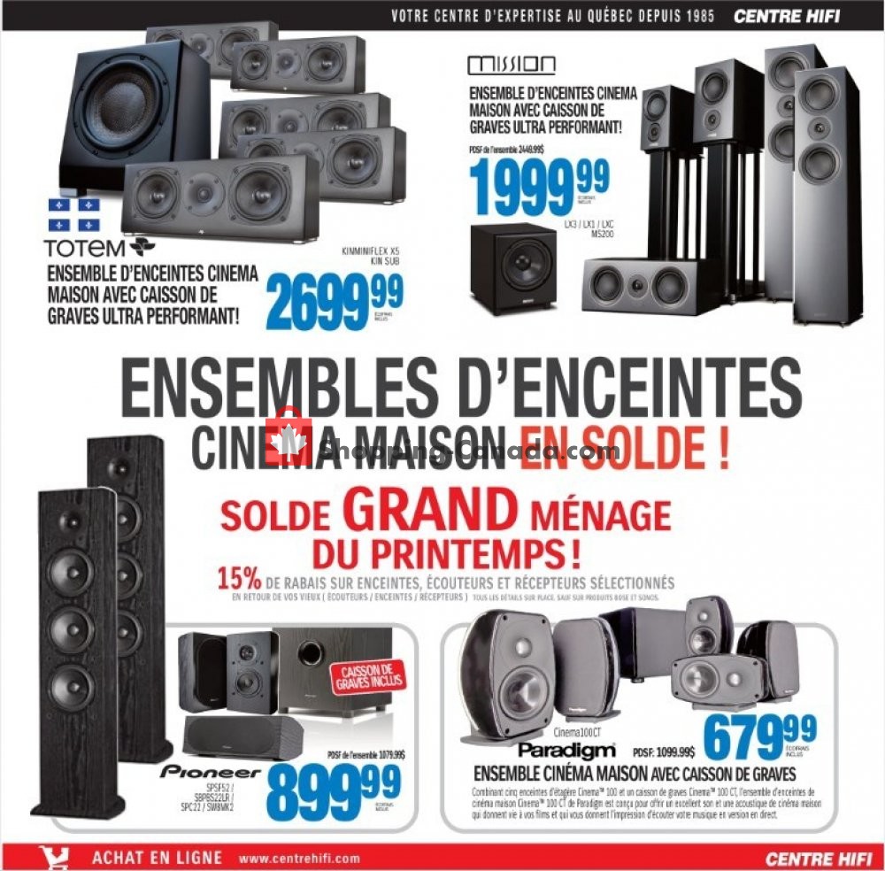 Centre Hi-Fi flyer from Friday April 12, 2019 to Thursday April 18, 2019 - page 10