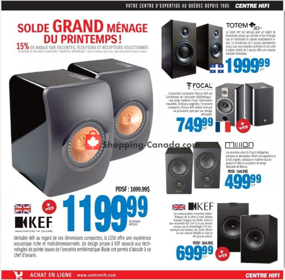 Centre Hi-Fi flyer from Friday April 12, 2019 to Thursday April 18, 2019 - page 12