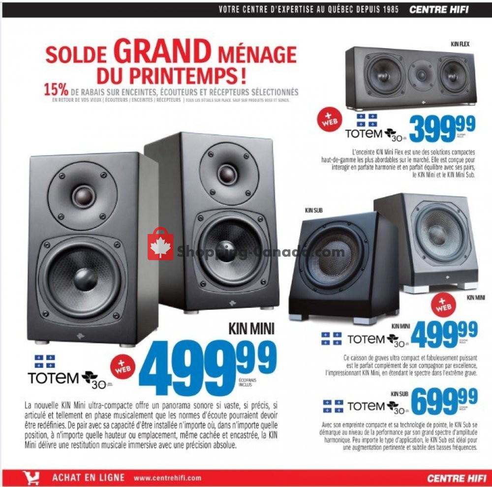 Centre Hi-Fi flyer from Friday April 12, 2019 to Thursday April 18, 2019 - page 13