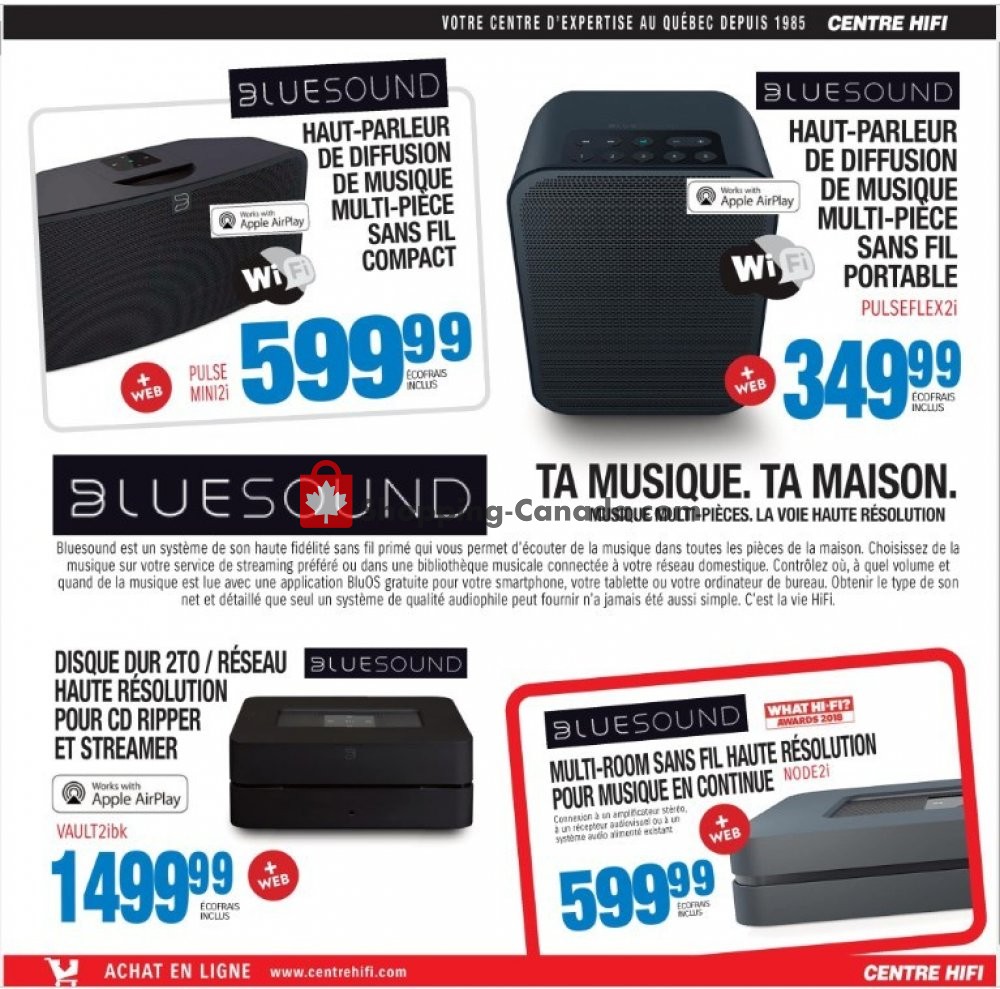Centre Hi-Fi flyer from Friday April 12, 2019 to Thursday April 18, 2019 - page 17