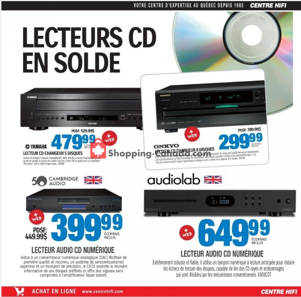Centre Hi-Fi flyer from Friday April 12, 2019 to Thursday April 18, 2019 - page 18