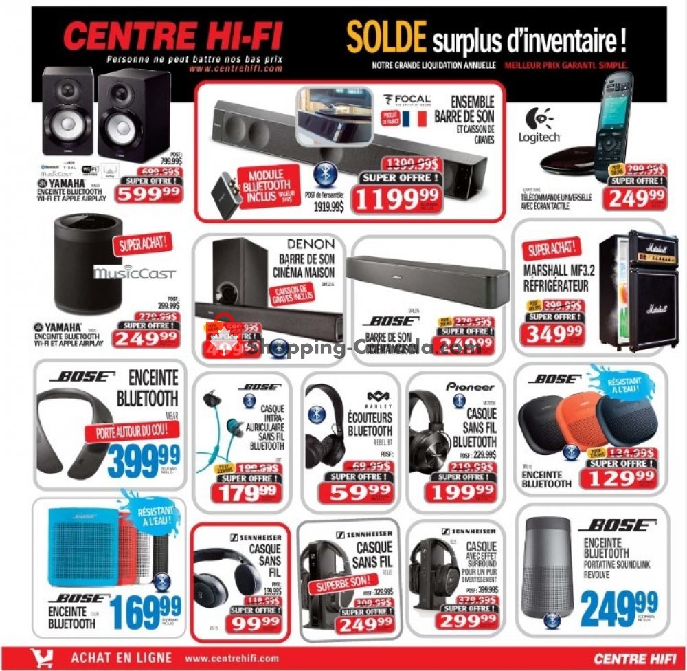 Centre Hi-Fi flyer from Friday April 12, 2019 to Thursday April 18, 2019 - page 22