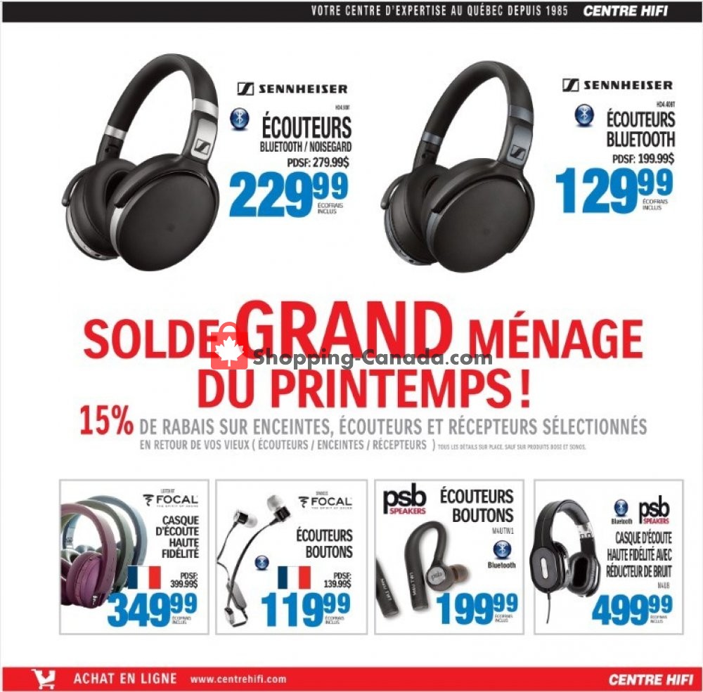 Centre Hi-Fi flyer from Friday April 12, 2019 to Thursday April 18, 2019 - page 7