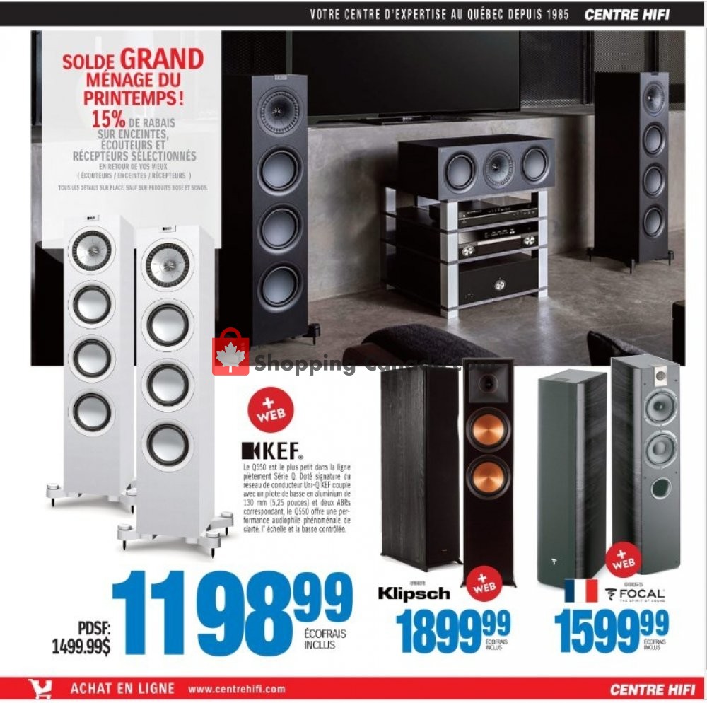 Centre Hi-Fi flyer from Friday April 12, 2019 to Thursday April 18, 2019 - page 8