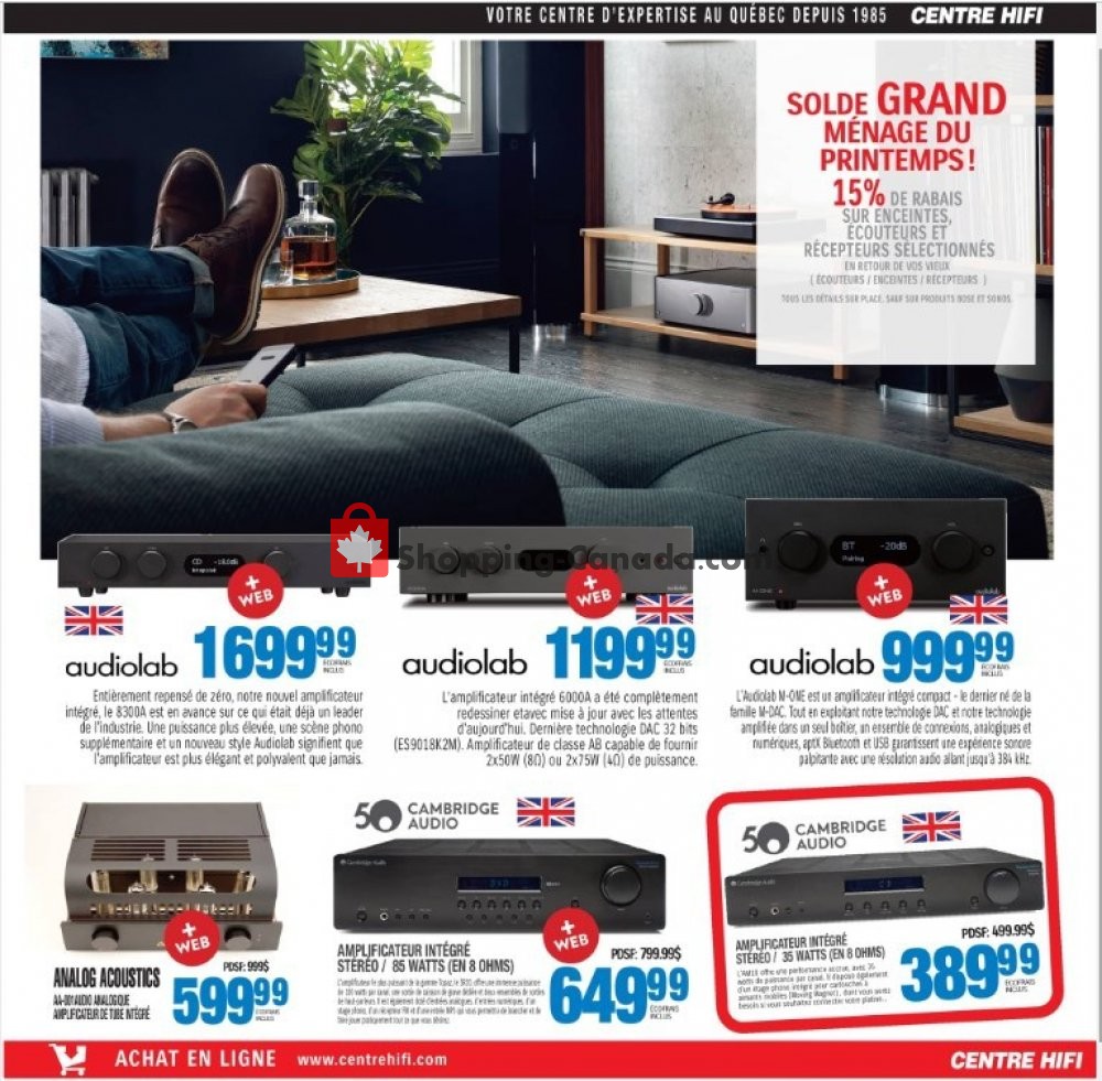 Centre Hi-Fi flyer from Friday April 12, 2019 to Thursday April 18, 2019 - page 9