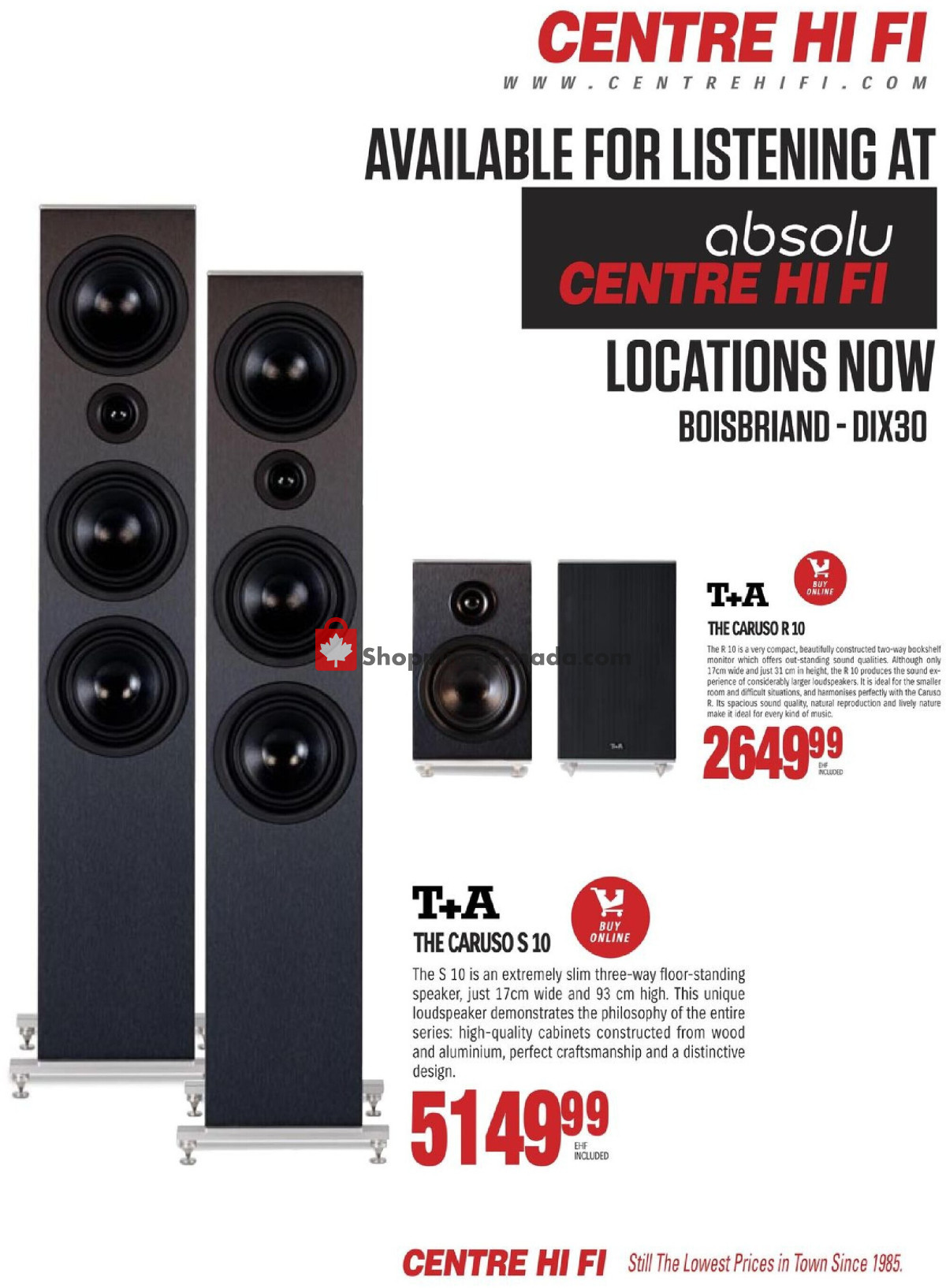 Centre Hi-Fi flyer from Friday April 26, 2024 to Thursday May 2, 2024 - page 22