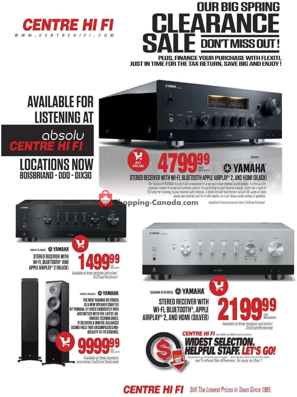Centre Hi-Fi flyer from Friday April 26, 2024 to Thursday May 2, 2024 - page 24
